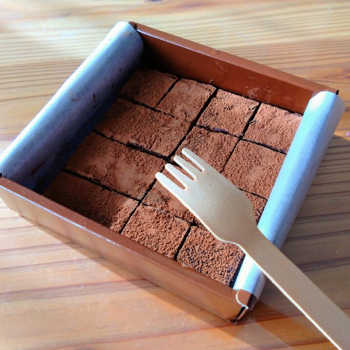 材料3つ!基本の生チョコ